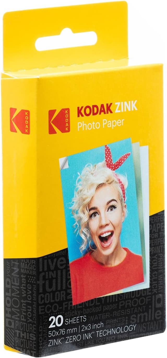 Detalle de KODAK Zink Premium 2x3 Pulgadas