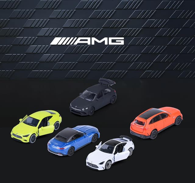Detalle 2 de Mercedes-AMG Majorette Giftpack 5 pezzi