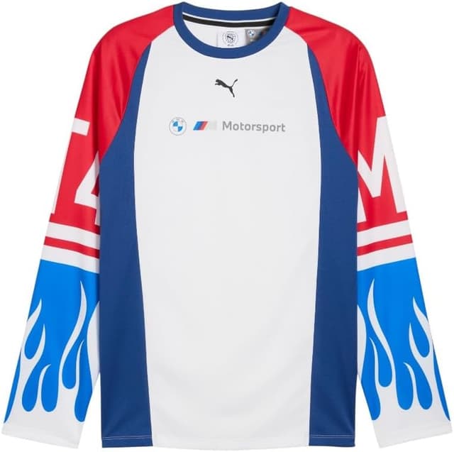 Thumbnail 6 de PUMA Mens BMW M Motorsport Lifestyle Crew Neck Jersey (Black)