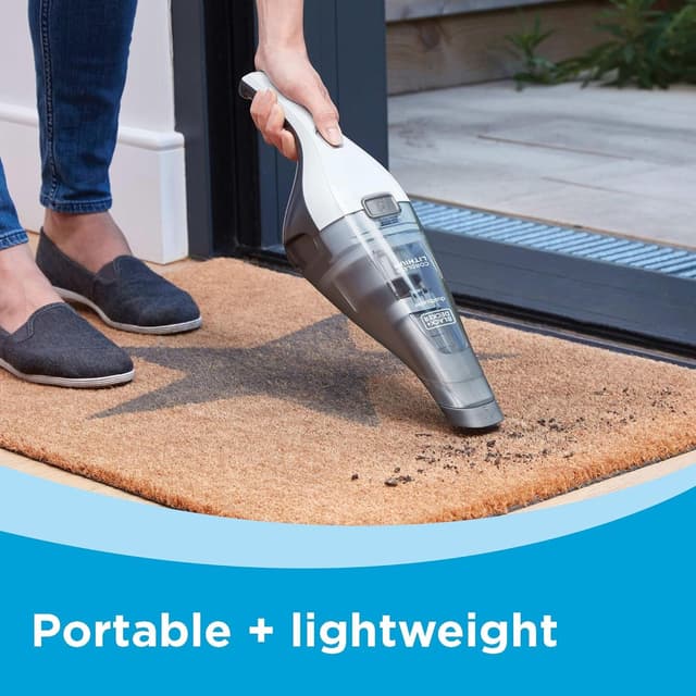 Detalle 2 de BLACK+DECKER dustbuster HNVC215B10 Cordless Handheld Vacuum (Wall Mount) — Portable Car & Home Cleanup