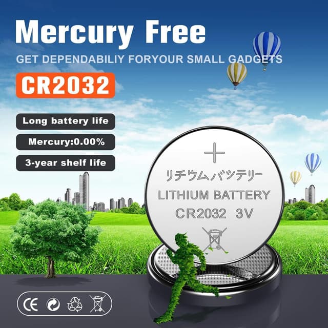 Thumbnail 5 de GutAlkaLi 20 CR2032 Knopfzellen 3V