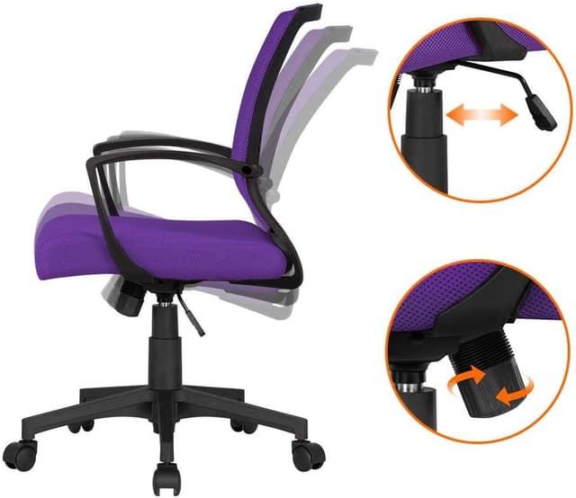 Thumbnail 3 de Yaheetech Sedia da Ufficio Ergonomica 136 kg