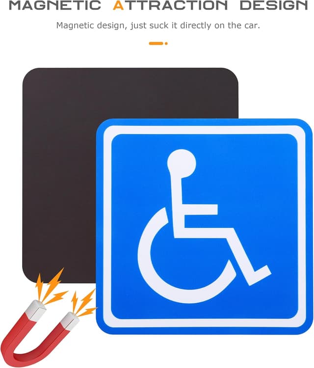 Thumbnail 2 de Flaconi Behinderten Aufkleber Auto 2 Stück