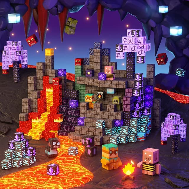 Detalle 2 de GobiDex Magnetische Bausteine 100 Stück 🧩