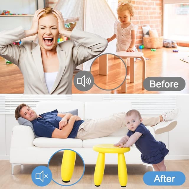 Thumbnail 5 de Vicloon Furniture Pad felt floor protectors 120x10x0.5cm