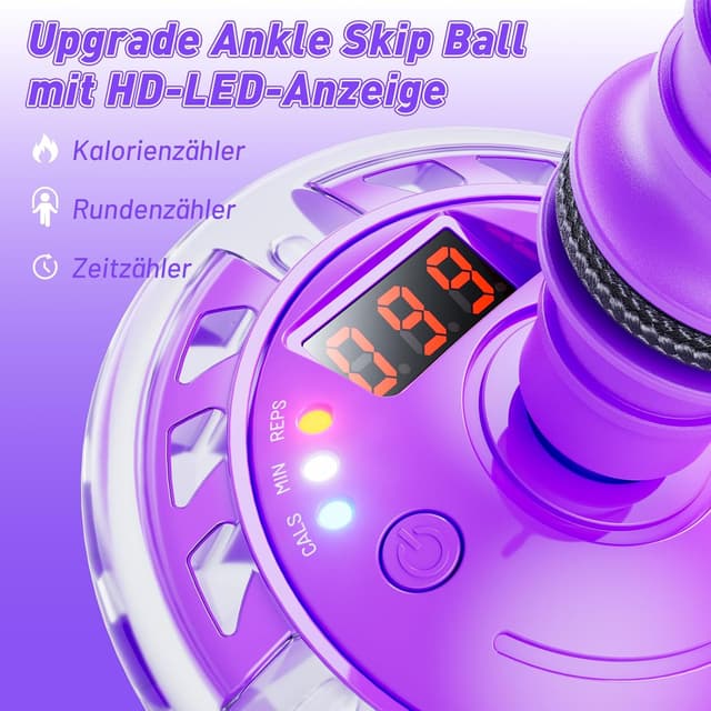 Thumbnail 4 de Hot Bee Springring Fußkreisel mit Zähler ⛸