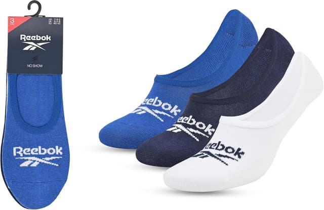 Detalle de Reebok R0351 : lot de 3 chaussettes invisibles mixte