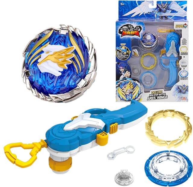 Detalle de Infinity Nado V-Series Non-Stop Battle Deluxe : toupie de combat pour enfants 5 à 12 ans