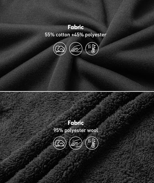 Thumbnail 4 de SCODI Heavyweight Full-Zip Sherpa Hoodie