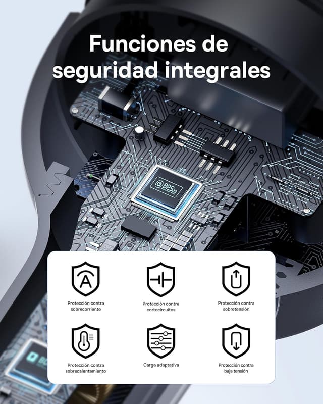 Thumbnail 6 de Baseus 152.5W Cargador Coche 3 Puertos