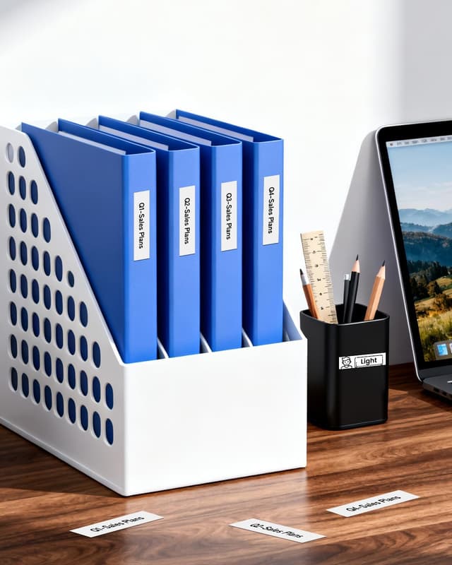 Detalle 2 de 14x40mm thermal label tape for P21