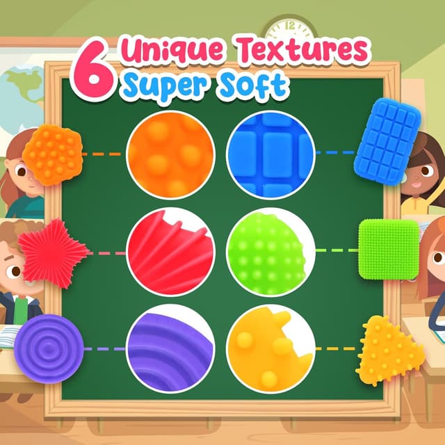 Thumbnail 2 de Squishy Sensory Fidget Toys 2.5–3.5 in