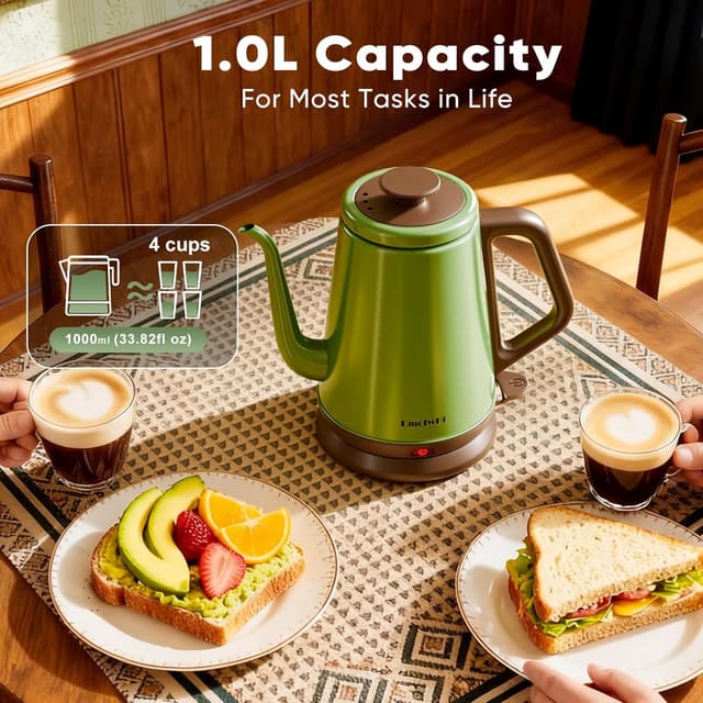 Thumbnail 5 de DmofwHi Gooseneck Kettle 1.0L 🍵