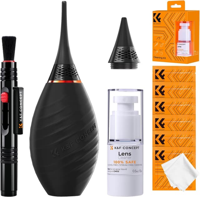 Detalle de K&F CONCEPT 10-in-1 Camera Cleaning Kit