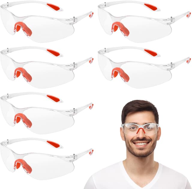 Imagen de AiQInu Occhiali Protettivi da Lavoro 6 pezzi en OfertitasTOP