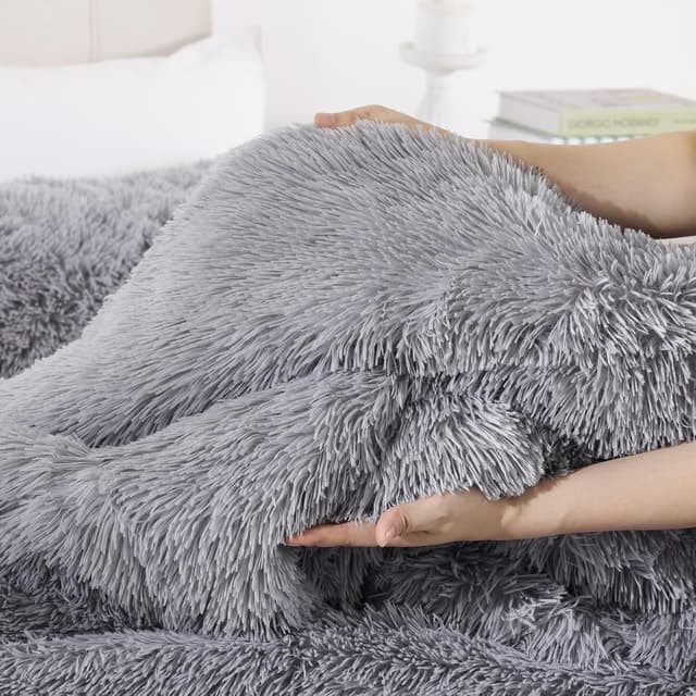 Detalle 2 de Smoofy Fluffy Queen Comforter Set 90x90