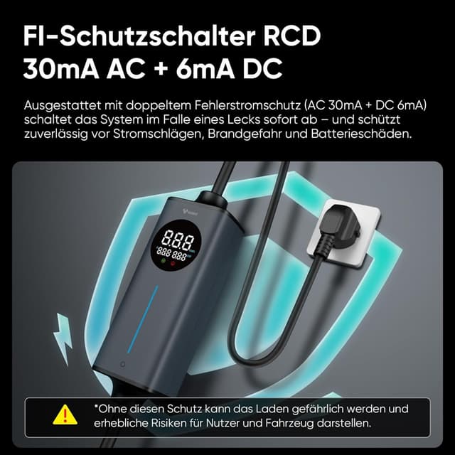 Thumbnail 3 de GONEO Typ 2 Ladekabel Schuko 3,68 kW