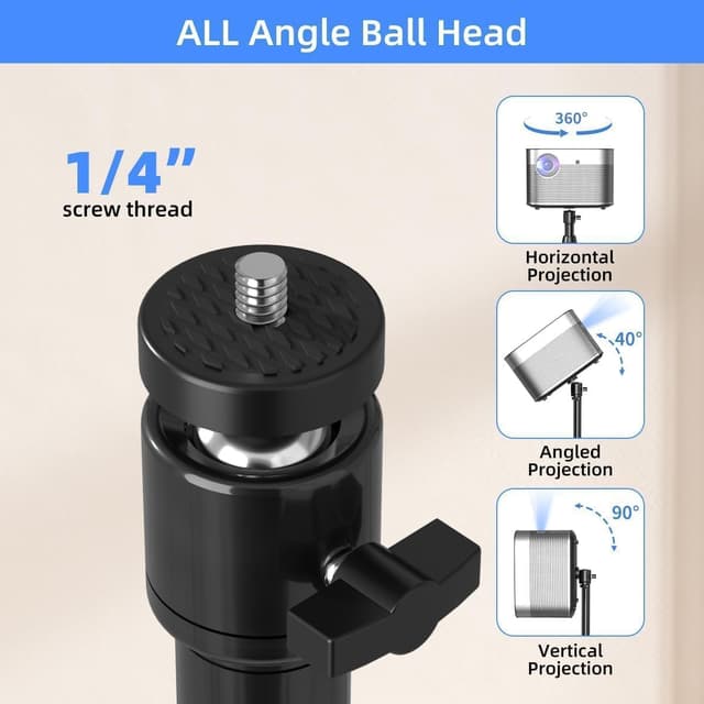 Thumbnail 4 de suptek Projektorständer 360° schwenkbar