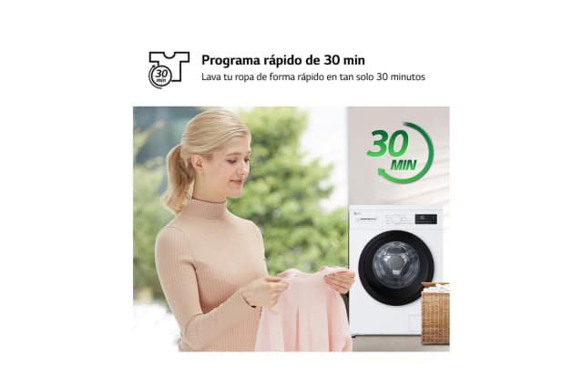 Detalle de Beko F4A1009NWK Lavadora 9 kg 1.400 rpm, Clase A