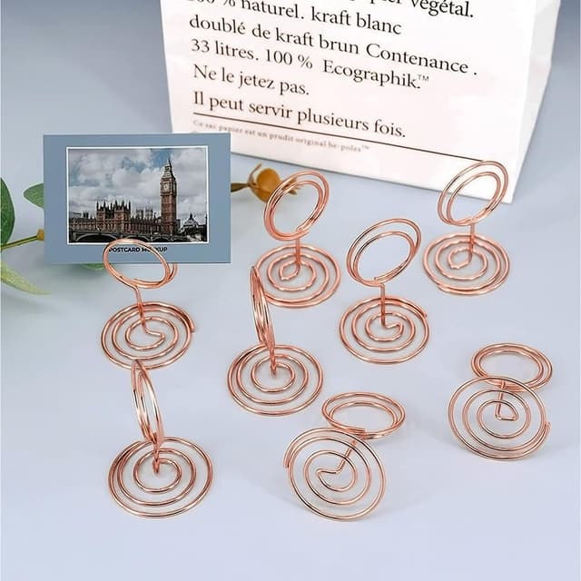 Detalle 2 de Lahviuu Table Number Holders 20 pcs