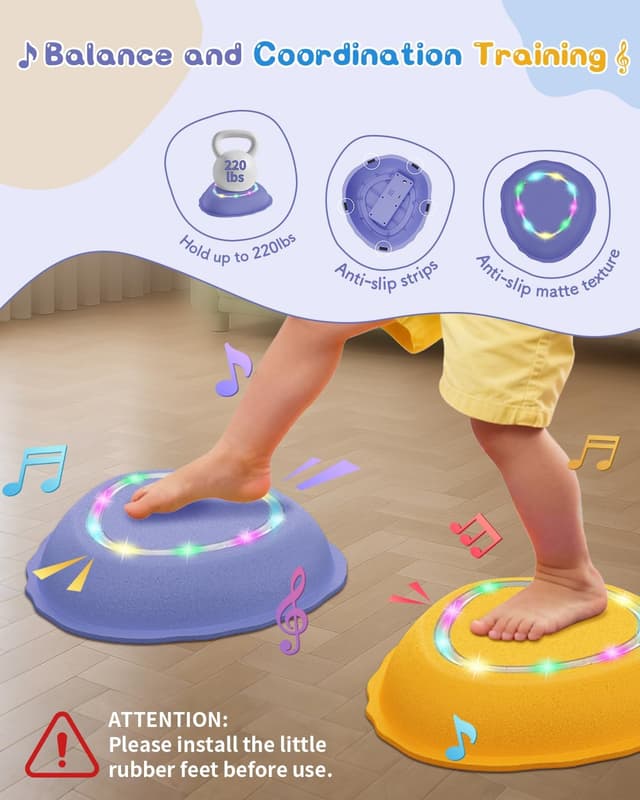 Detalle 2 de Ueuttiy Stepping Stones Balance Set