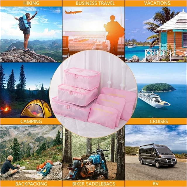 Thumbnail 6 de Vicloon Koffer Organizer 8-teiliges Set