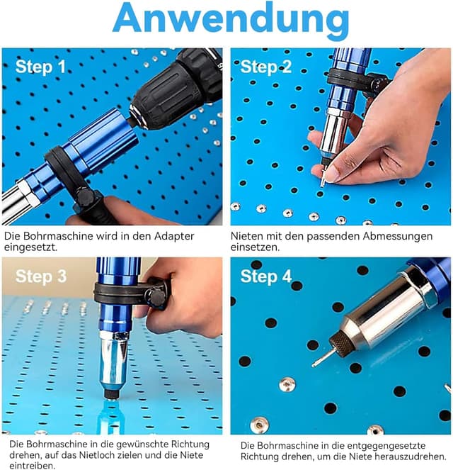 Thumbnail 4 de Dayalo Blindnieten 4,8 x 12 mm Großflansch