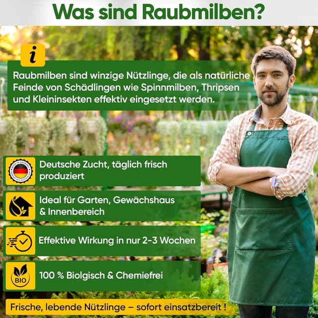 Thumbnail 4 de GREEN GUARDIA Power Raubmilben Mix 6 Tüten