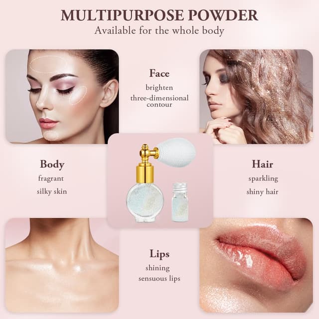 Thumbnail 5 de AOOWU Glitter Spray Glitzer für Körper 💄