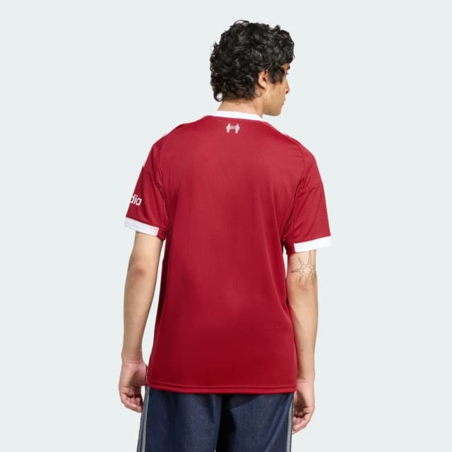 Detalle de adidas Liverpool FC 25/26 Home camiseta roja