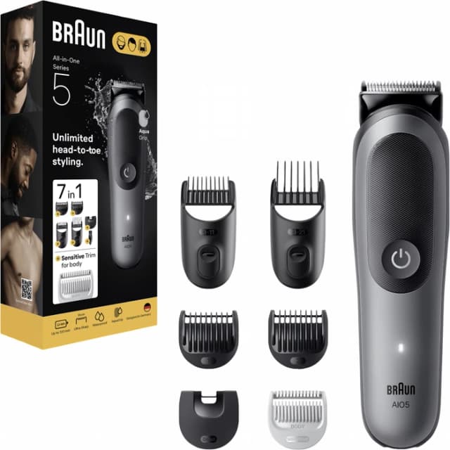 Thumbnail 3 de Braun Series 5 AIO5520 Multigroomer 120 Min