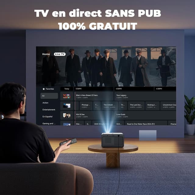 Thumbnail 6 de Projecteur 4K 1300 ANSI avec WiFi 6