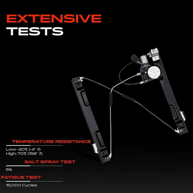 Thumbnail 4 de Frankberg XF Window Regulator with Motor Front Right