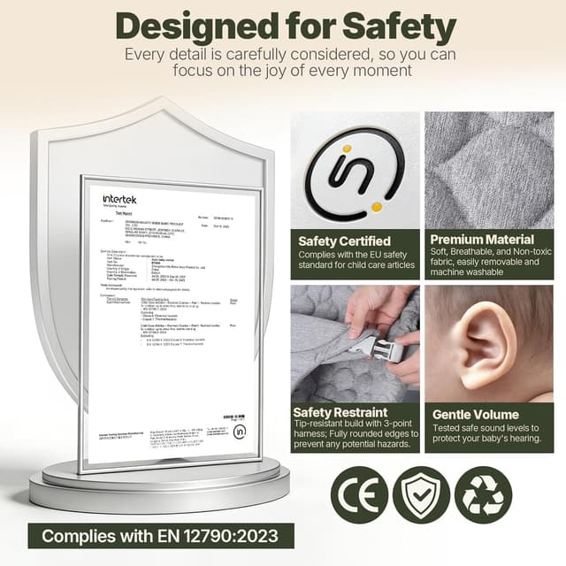 Thumbnail 4 de Orzbow Electric Baby Bouncer 40lb