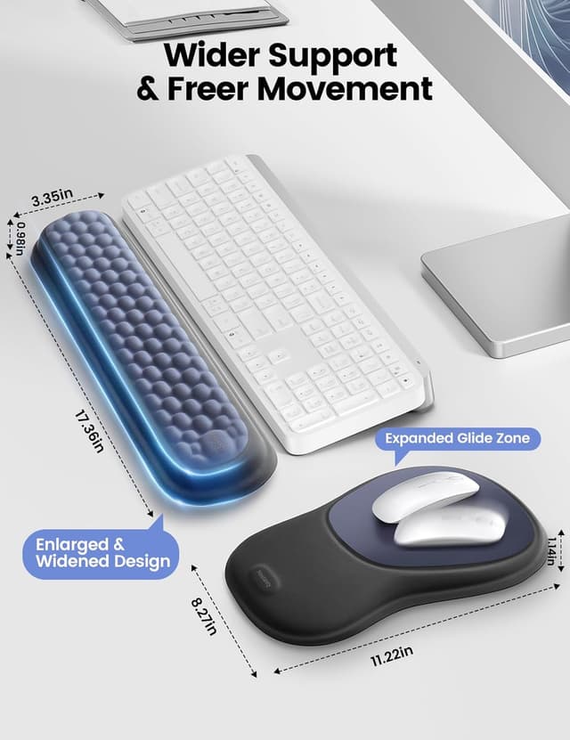 Thumbnail 4 de MEATANTY Mauspad Gelkissen 449×85×25 mm