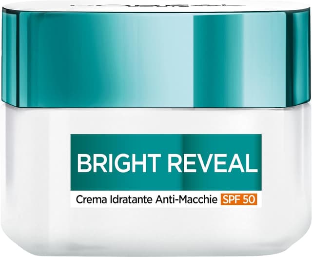 Detalle de L’Oréal Paris Crema Viso Idratante con SPF 50 Bright Reveal e Niacinamide, 50 ml