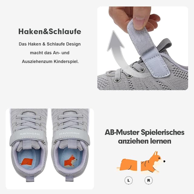 Thumbnail 6 de IceUnicorn Kinder-Hausschuhe als Barfußschuhe – minimalistische Hallenschuhe mit Zero-Drop