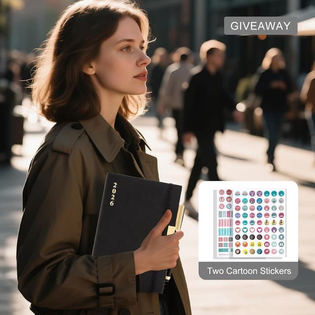 Detalle 2 de 2026 Diary A5 Page a Day