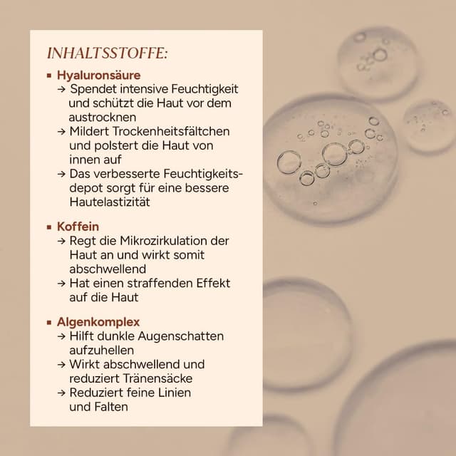 Thumbnail 4 de JUNGLÜCK Hyaluron Augengel Roll On 0,5% 🧴