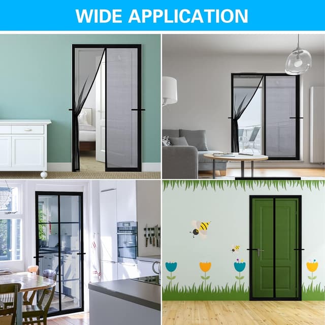 Detalle 2 de Magnetic fly screen door 110x220cm