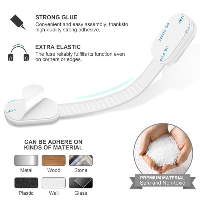 Thumbnail 4 de Kimsky Kindersicherung Schrank und Schubladen 10 Stück