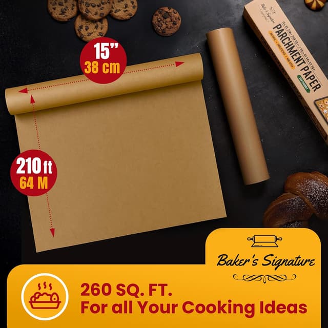 Thumbnail 3 de Baker’s Signature Parchment Paper 260 Sq.Ft 🧁