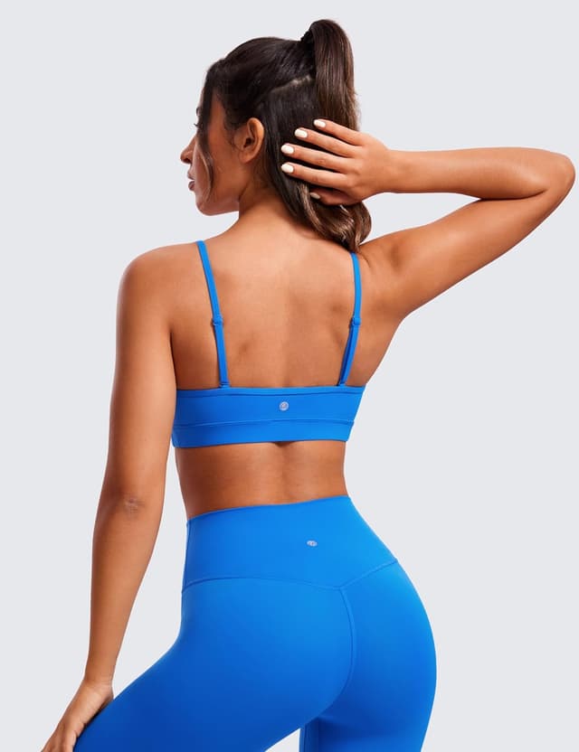 Detalle de CRZ YOGA Butterluxe V collo reggiseno sport con imbottiture rimovibili