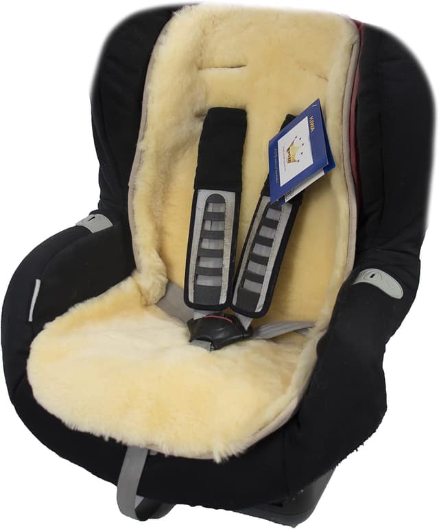 Thumbnail 1 de Peau de mouton housse poussette 75x38 cm