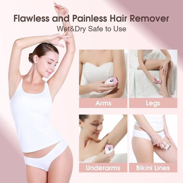 Detalle de TOUCHBeauty Lady Shavers Electric Razor