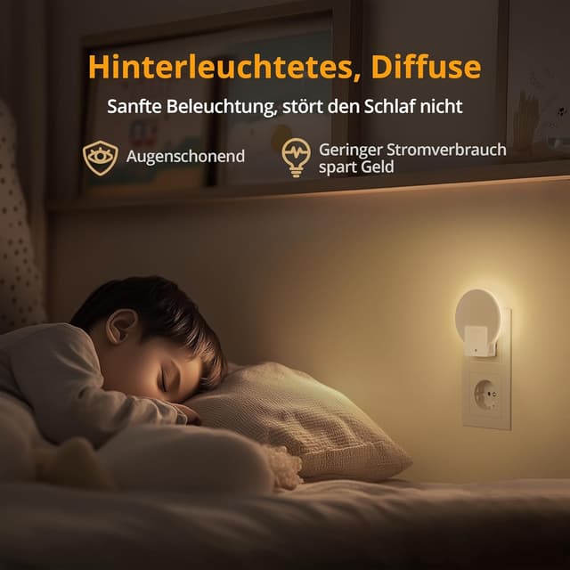 Detalle 2 de Lyridz Nachtlicht 2 Stück