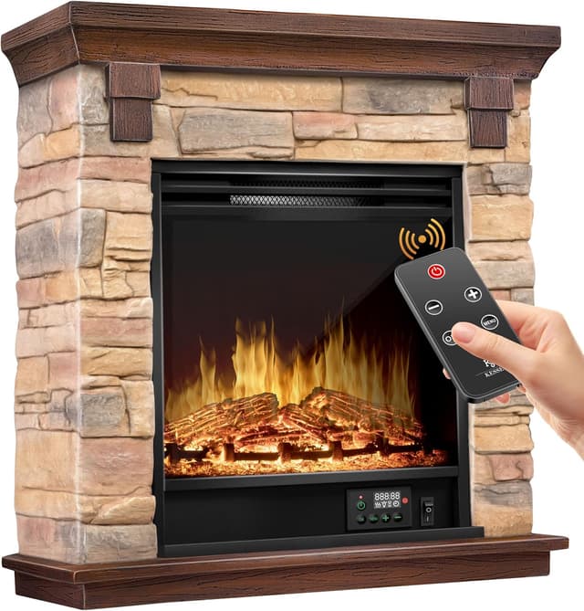 Imagen de KESSER Elektrokamin Standkamin 1800W en OfertitasTOP