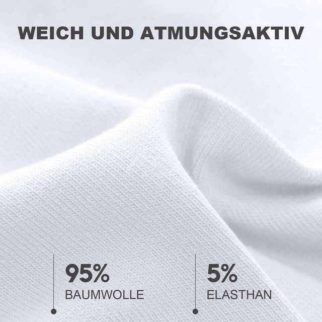 Detalle de coskefy Damen-Unterhosen im 6er-Pack aus Baumwolle mit Elasthan