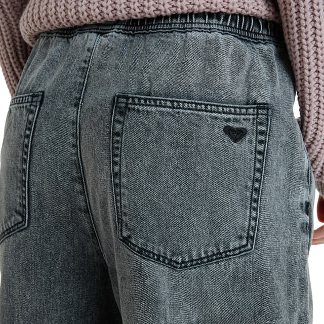 Detalle 2 de Roxy Stunning View Mid Grey pantalón 100% algodón