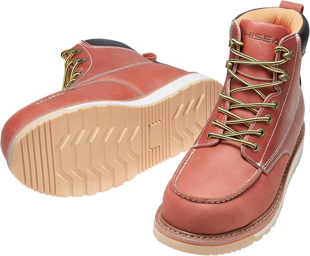 Thumbnail 6 de HISEA NINGO Men’s 6-Inch Work Boots with Composite/Soft Toe, Water-Resistant Slip-Resistant Industrial Boots
